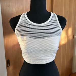 Gap athletic mesh sports bra